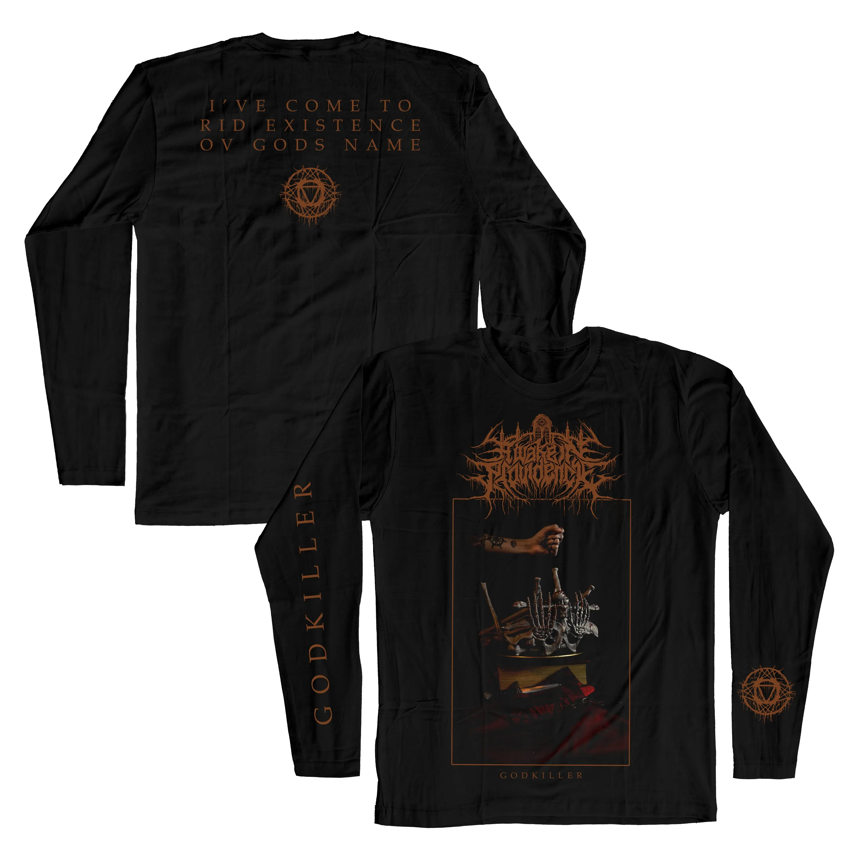 A Wake in Providence "Godkiller" Longsleeve