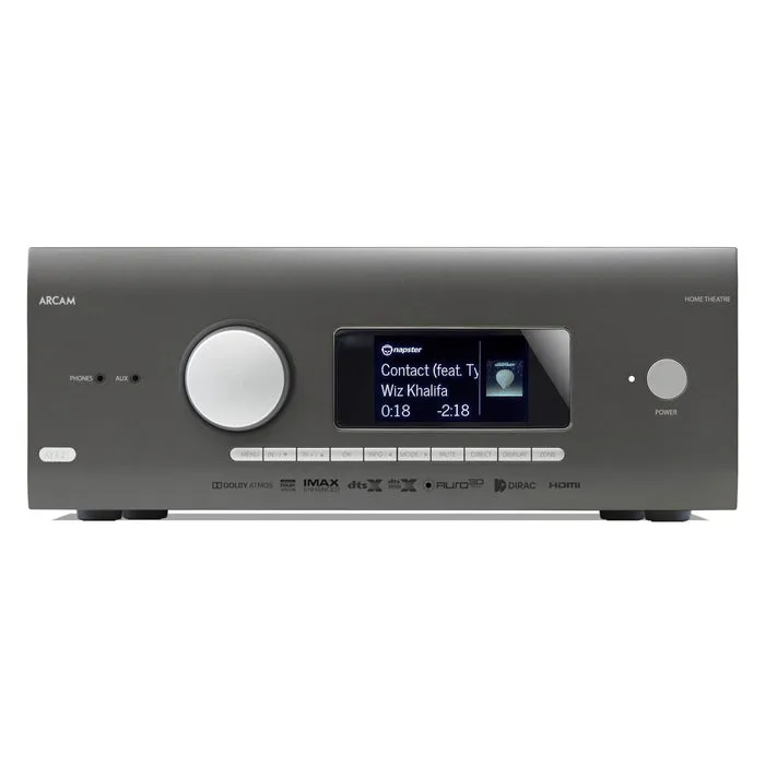 Arcam AVR21 HDMI 2.1 High Power Class AB 7.2 ch AV Receiver