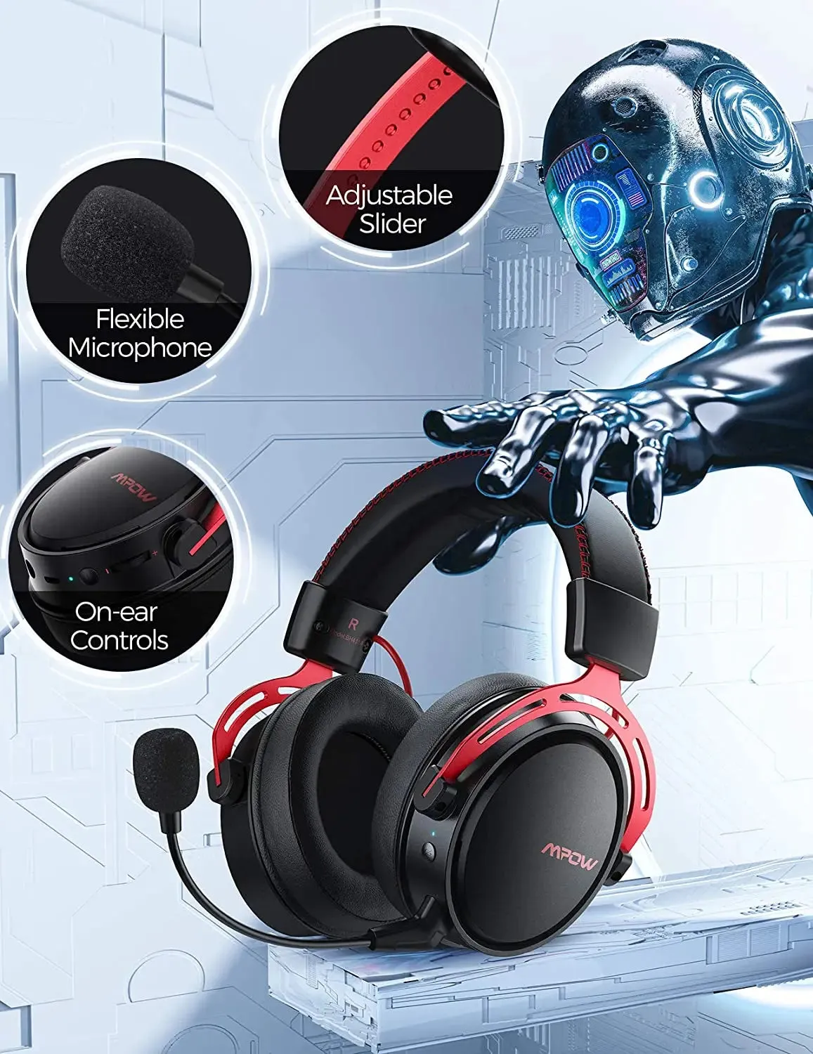 Audifonos Gamer Mpow BH415