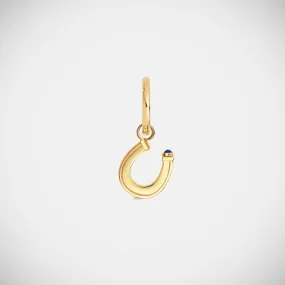 Baby charm Horseshoe earring