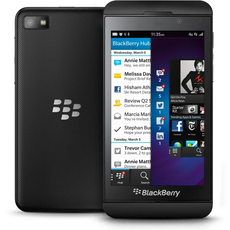 Blackberry z10 4G LTE OS10 16GB 8MP Unlocked SmartPhone - Furbished