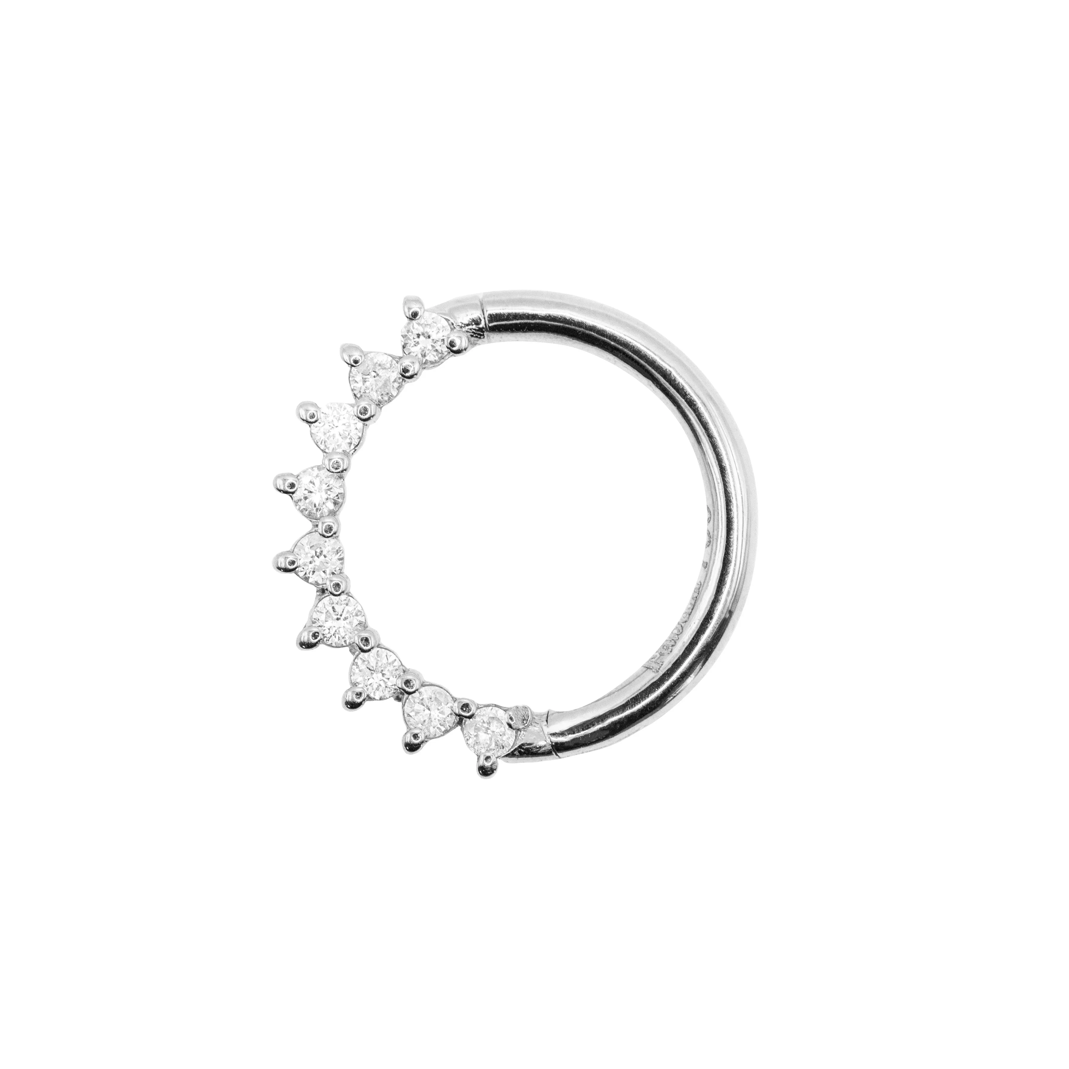 Daith Diamond Earring (Single)