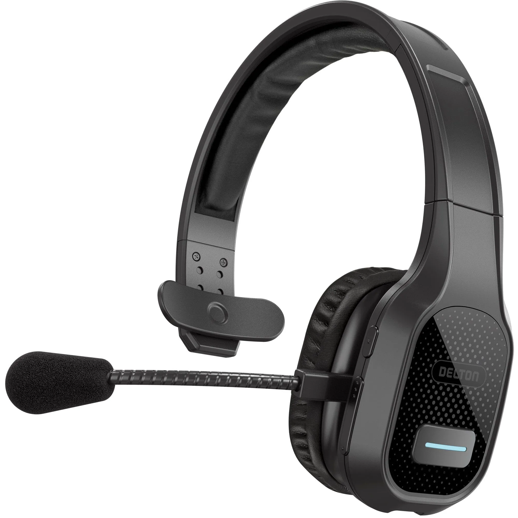 Delton 20X Wireless Computer Headset, Bluetooth Headphone with Microphone Mono On Ear