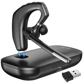 Delton 95X Wireless Computer Headset: Executive Bluetooth Headphone Active Noise Cancellation Earpiece