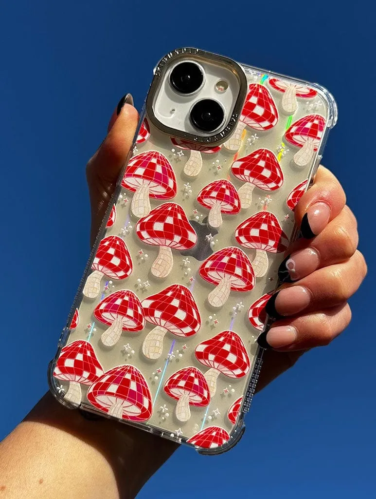 Disco Mushrooms Shock iPhone Case