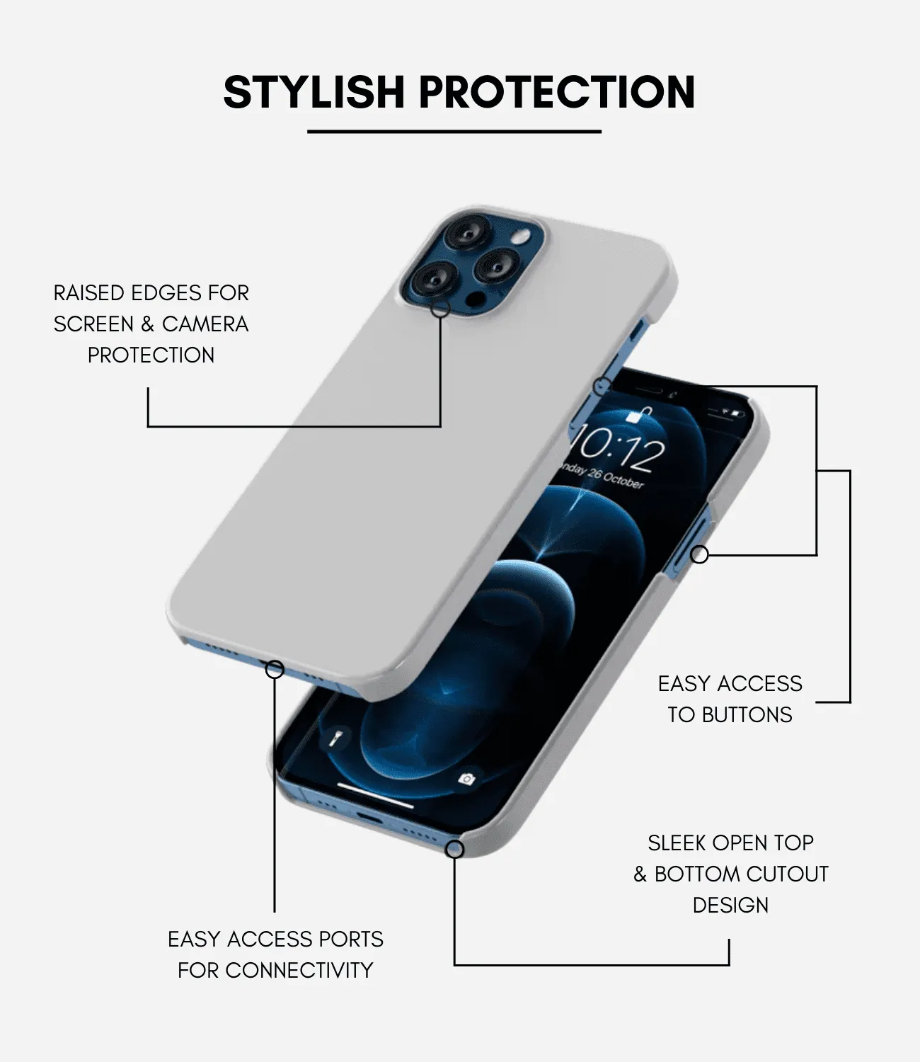 Don't Touch Bubble Case