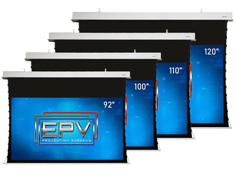 EPV Screens Marquee Tension Gain (1.1) Electric Retractable 110" (53.9x95.9) HDTV 16:9 MQE110HW2-E8