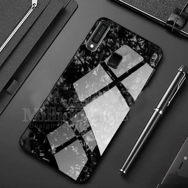 Galaxy M40 Dream Shell Series Textured Marble Case