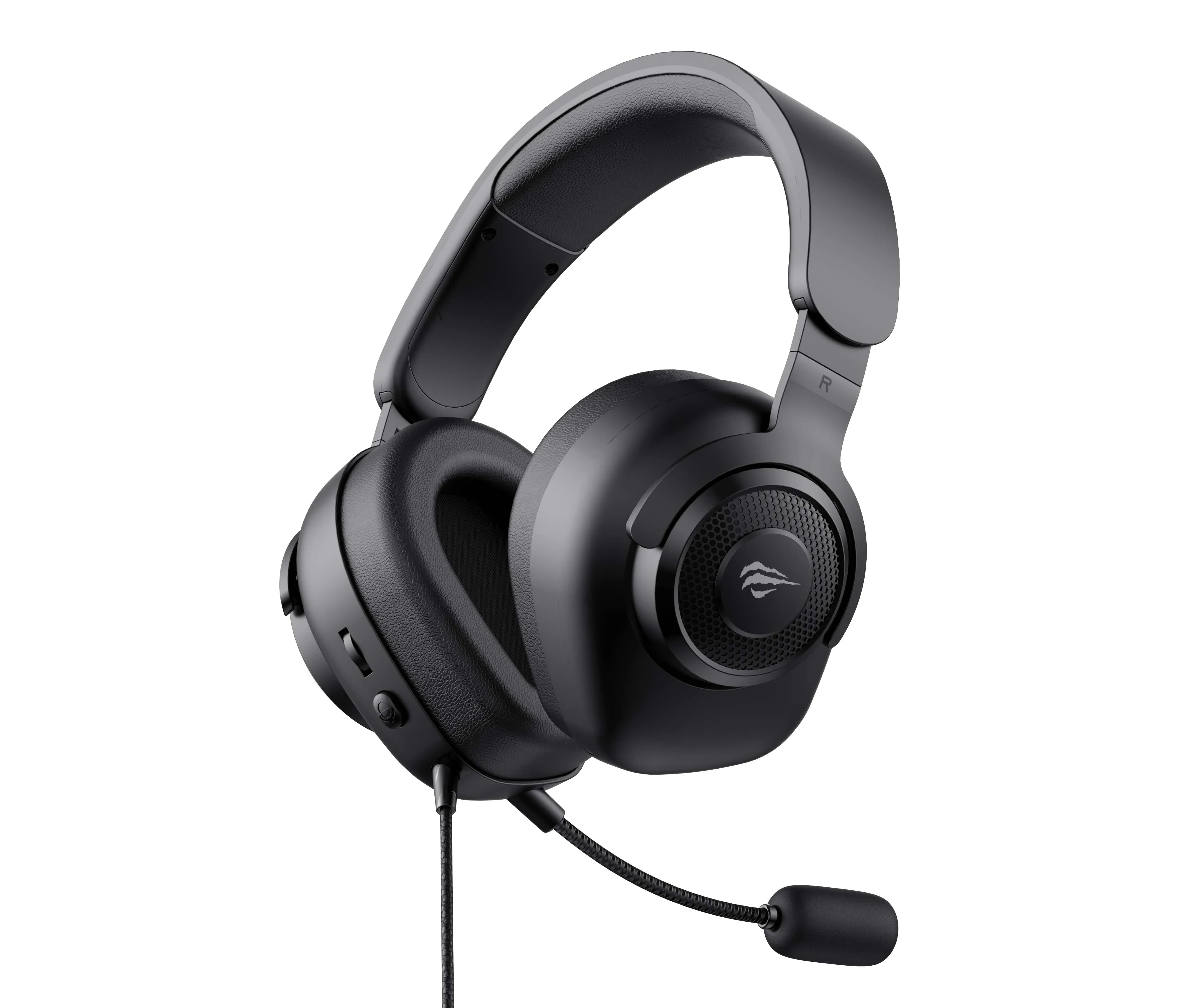 Gaming Headset with Durable Head Beam and detachable Microphone