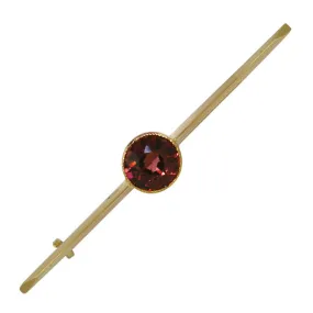 Garnet Stock Pin