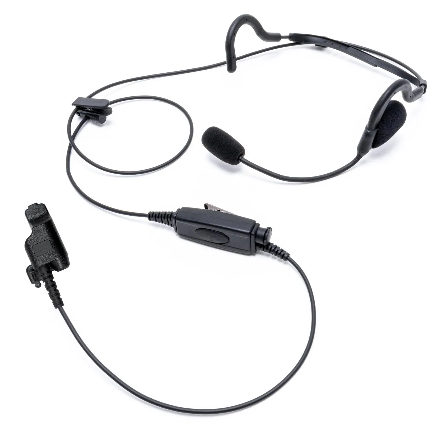 Lightweight Tactical Headset, Boom Mic, Motorola XTS