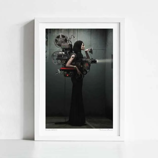 'Madame Cinematic' Art Print by Vertigo Artography