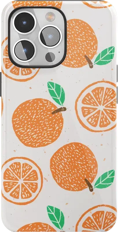 Main Squeeze | Orange Stamped Case