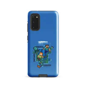 Minecraft Caves & Cliffs Create, Explore, Survive Tough Phone Case - Samsung