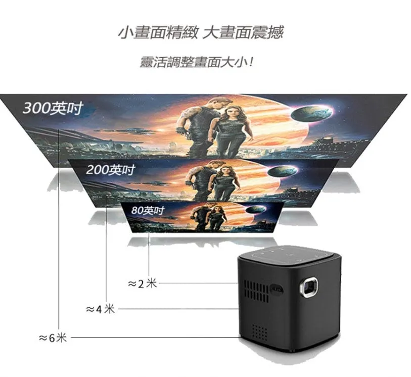 Usatisfy Home DLP Pocket Mini Projector