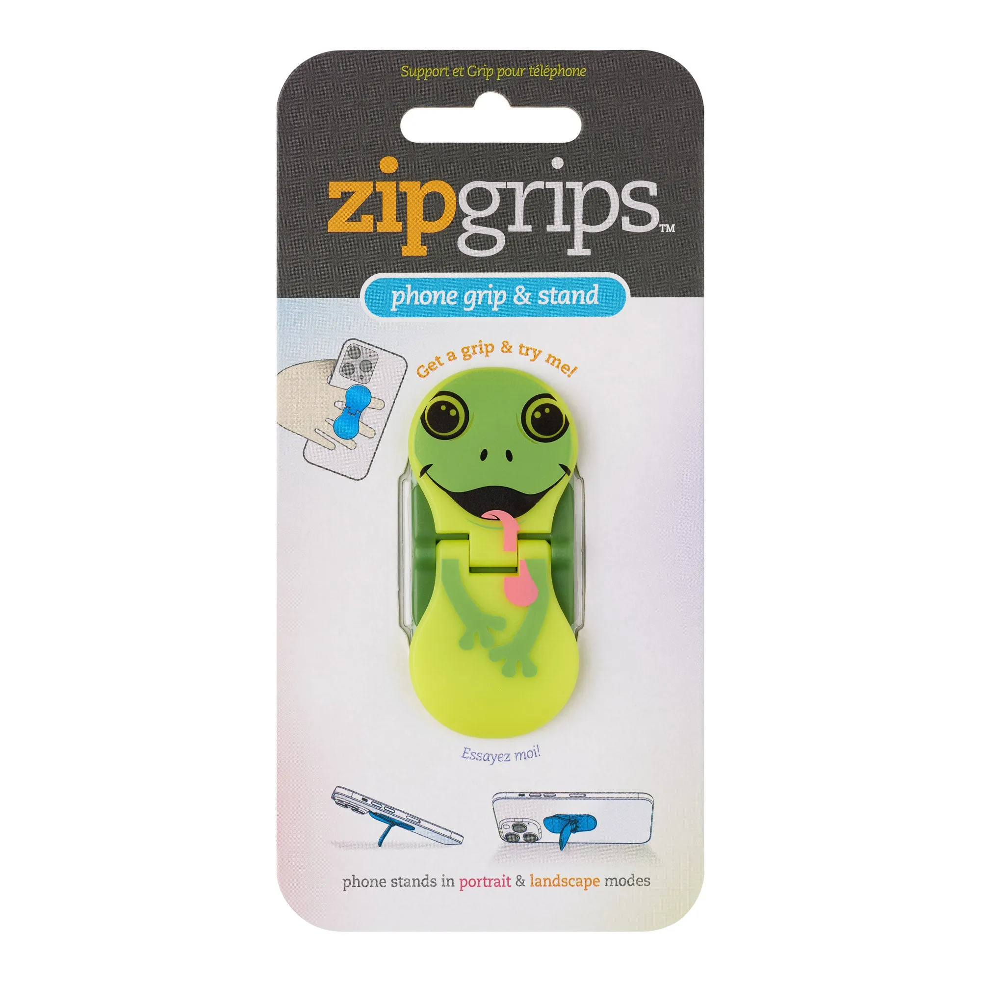 ZipGrips Phone Holder - Frog